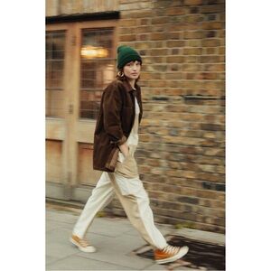 Brixton Christina Crop Corduroy Overall